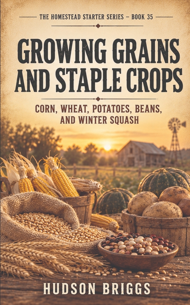 Growing Grains and Staple Crops: Corn, Wheat, Potatoes, Beans, and Winter Squash cover