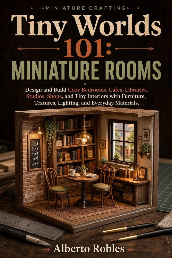 Tiny Worlds 101: Miniature Rooms cover