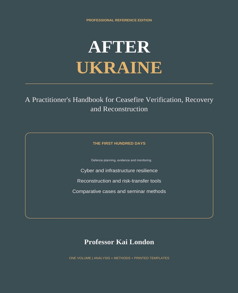 After Ukraine: A Practitioner's Handbook for Ceasefire Verification, Recovery and Reconstruction cover
