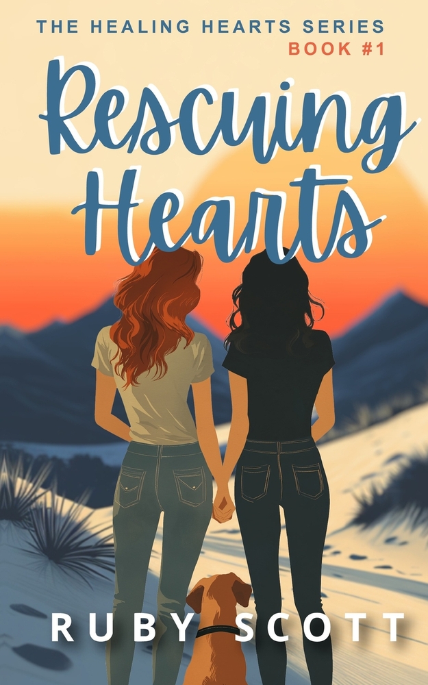 Rescuing Hearts - A Sapphic Romance: A Lesbian Age Gap Romance cover