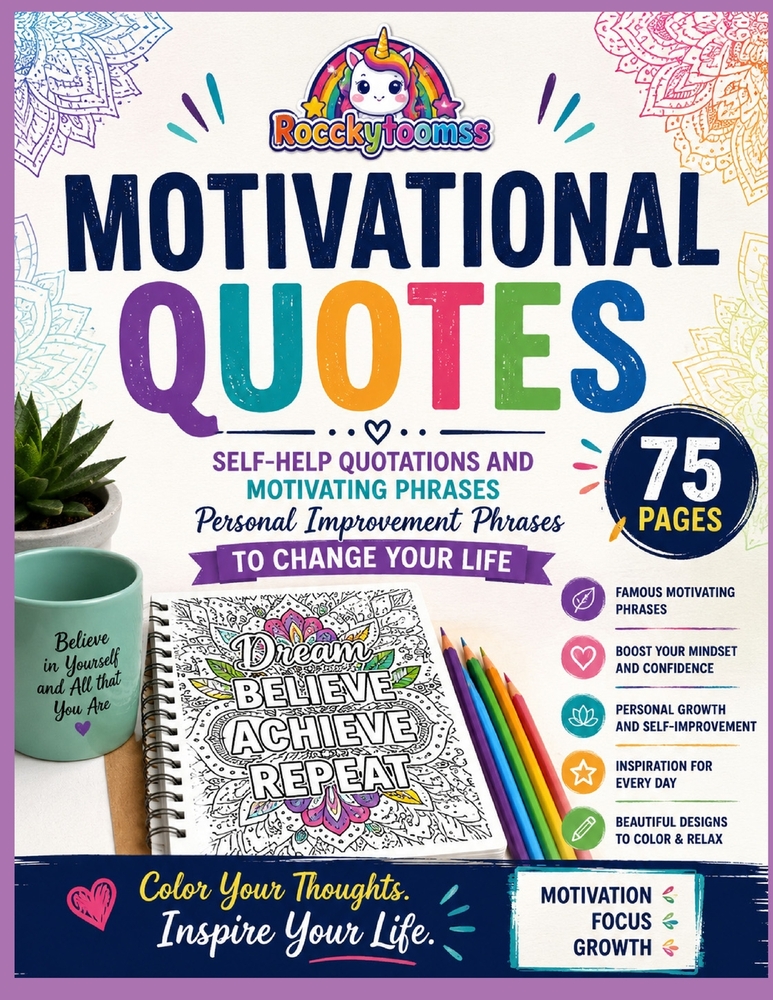 Motivational Quotes: Self-help Quotations and Motivating Phrases, Personal Improvement Phrases to change your Life. Famous Motivating Phrases Self Hel cover