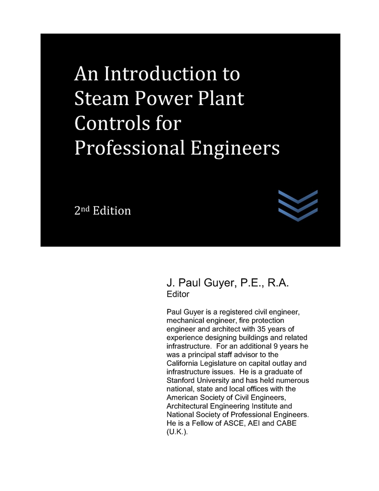 An Introduction to Steam Power Plant Controls for Professional Engineers cover