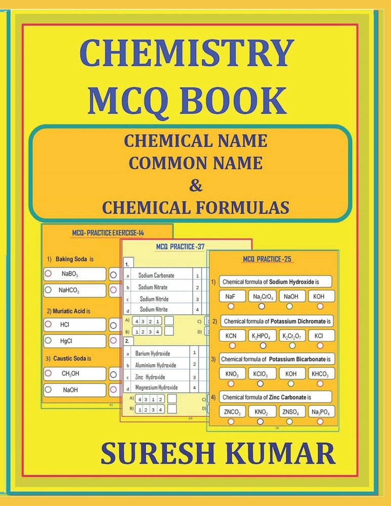 Chemistry McQ Book cover