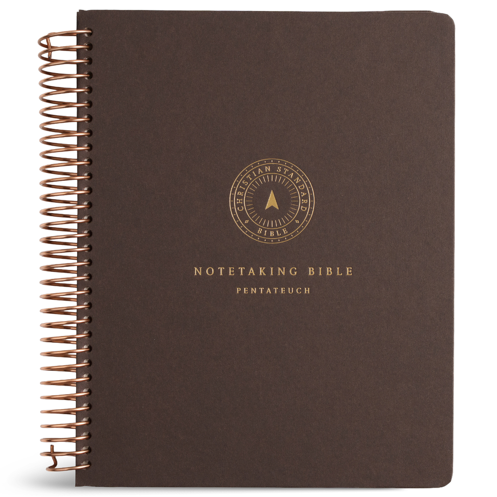 CSB Spiral-Bound Notetaking Bible, Easy-To-Read Optimal Type, Pentateuch cover