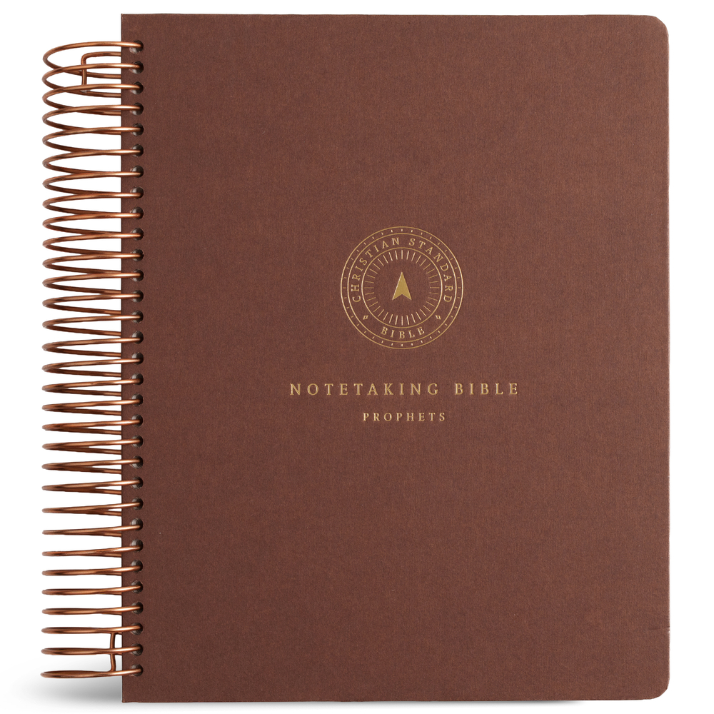 CSB Spiral-Bound Notetaking Bible, Easy-To-Read Optimal Type, Prophets cover
