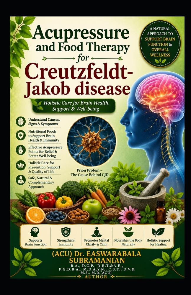 Acupressure and Food Therapy for Creutzfeldt-Jakob disease: Creutzfeldt-Jakob disease cover