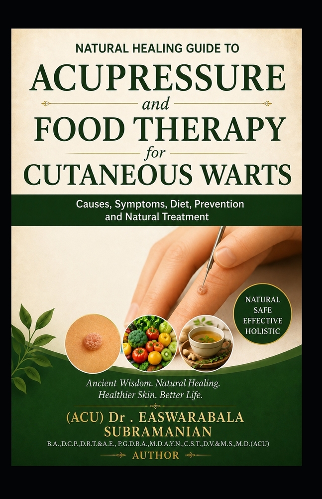 Acupressure and Food Therapy for Cutaneous warts: Cutaneous warts cover