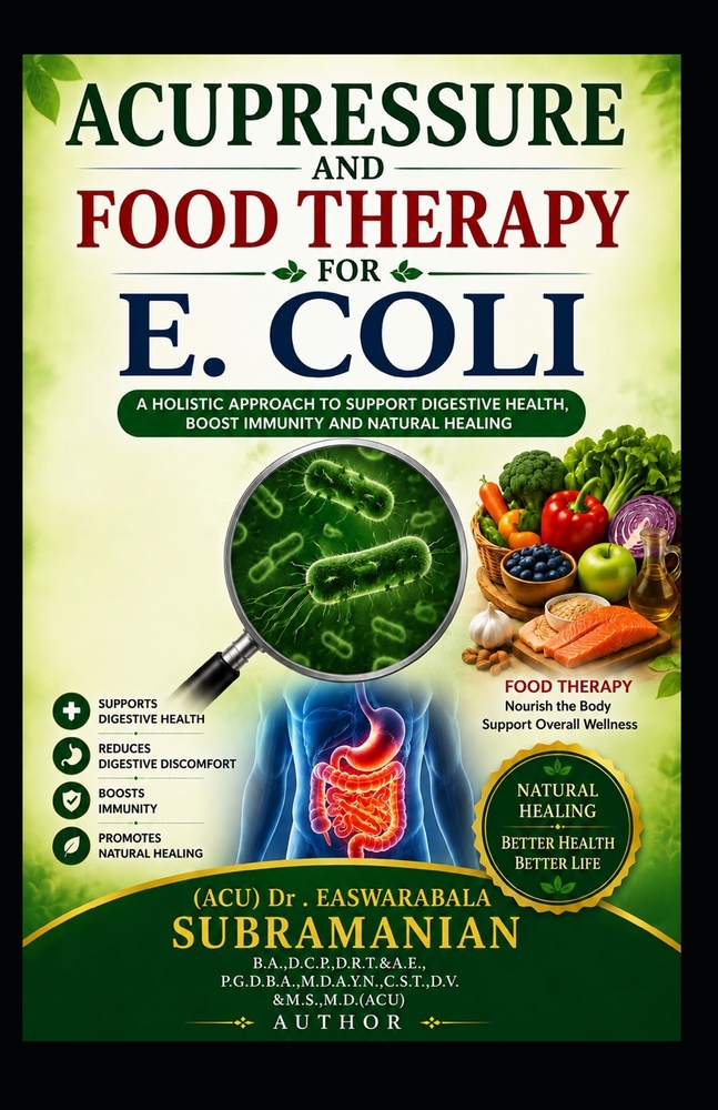 Acupressure and Food Therapy for E. Coli: E. Coli cover