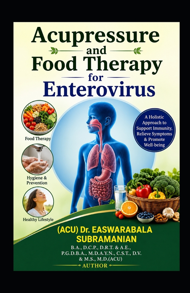 Acupressure and Food Therapy for Enterovirus: Enterovirus cover