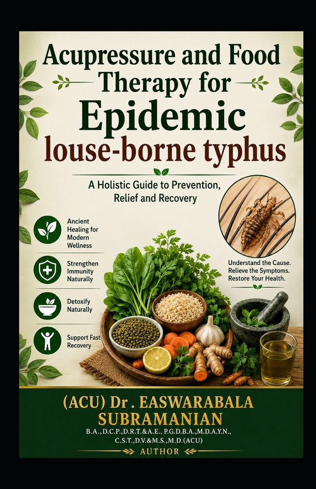 Acupressure and Food Therapy for Epidemic louse-borne typhus: Epidemic louse-borne typhus cover
