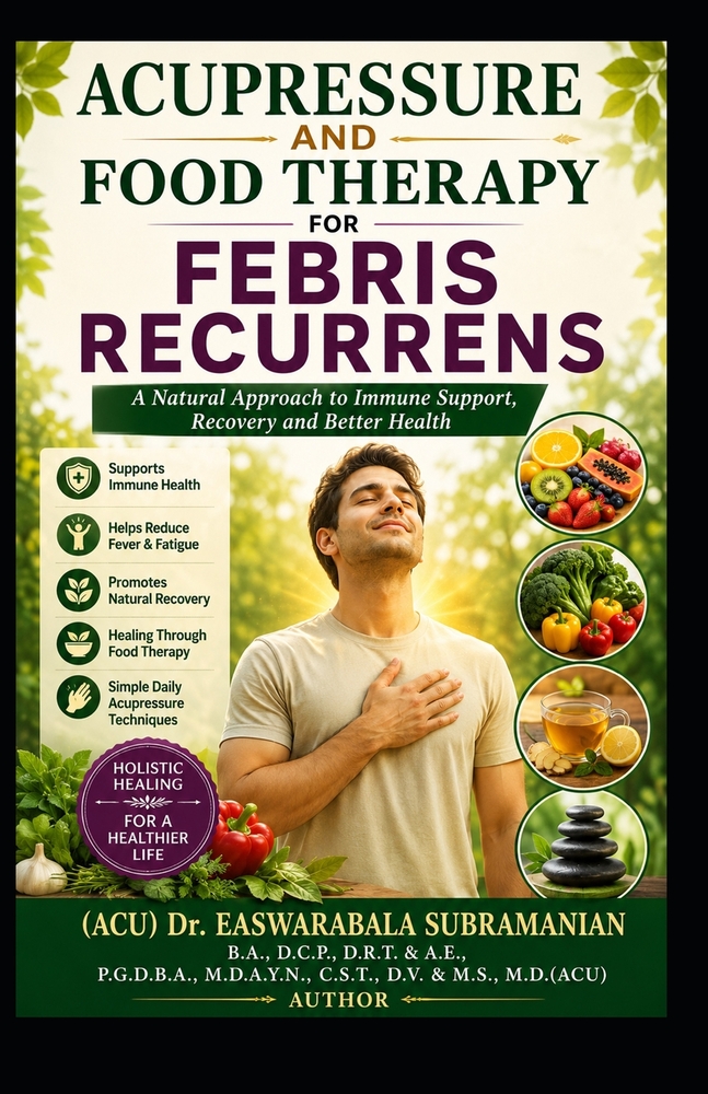 Acupressure and Food Therapy for Febris recurrens: Febris recurrens cover
