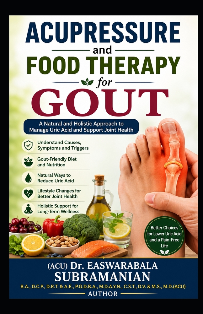 Acupressure and Food Therapy for Gout: Gout cover