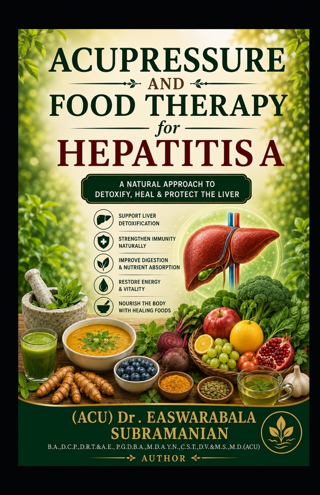 Acupressure and Food Therapy for Hepatitis A: Hepatitis A cover