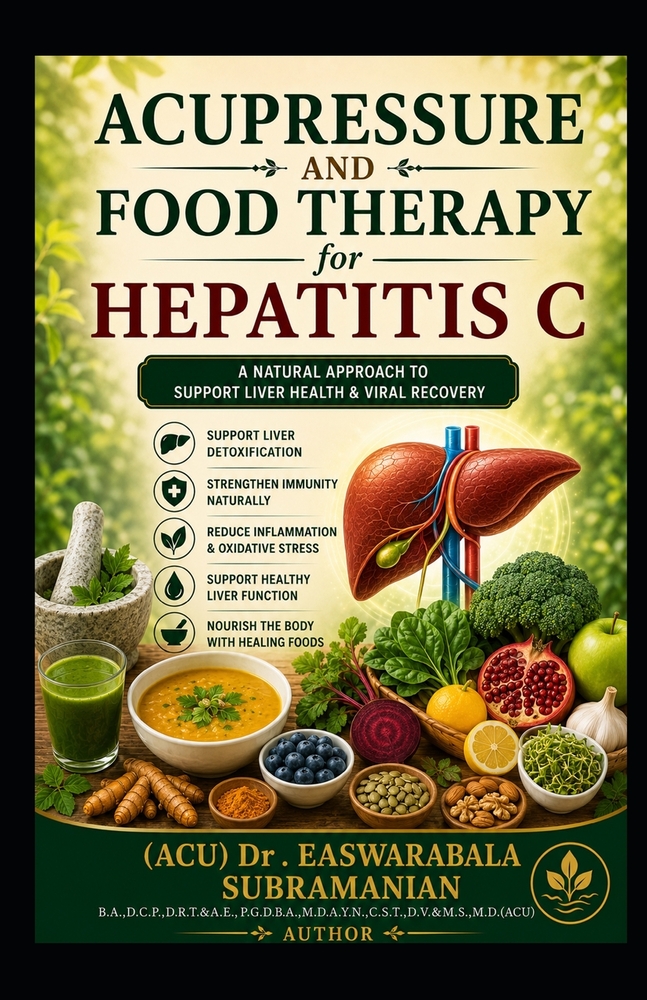 Acupressure and Food Therapy for Hepatitis C: Hepatitis C cover