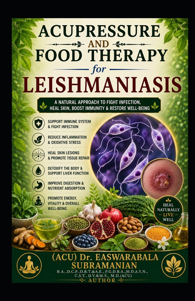 Acupressure and Food Therapy for Leishmaniasis: Leishmaniasis cover