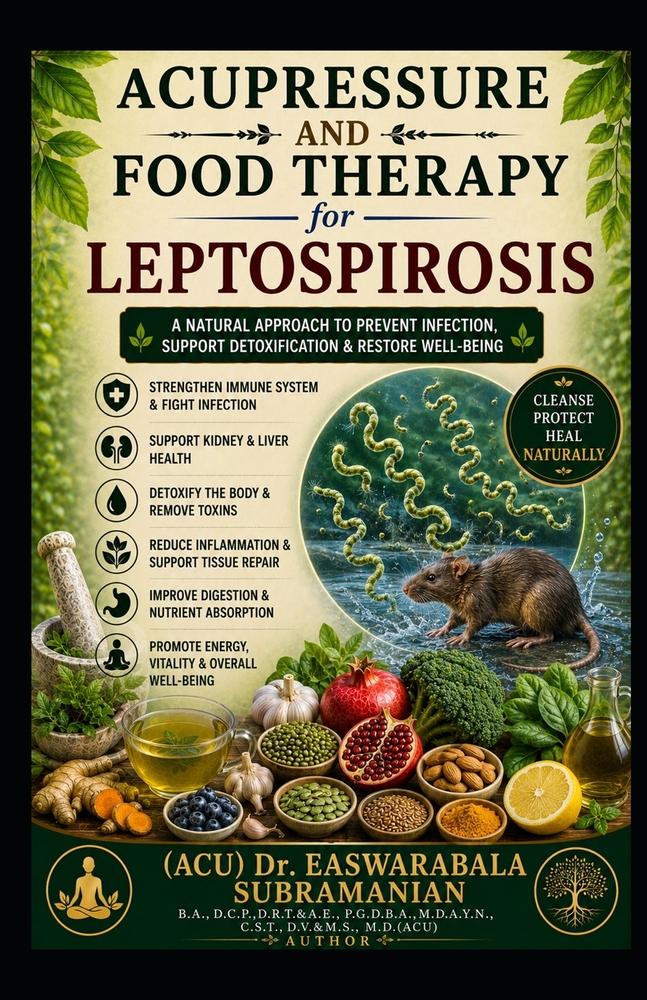 Acupressure and Food Therapy for Leptospirosis: Leptospirosis cover