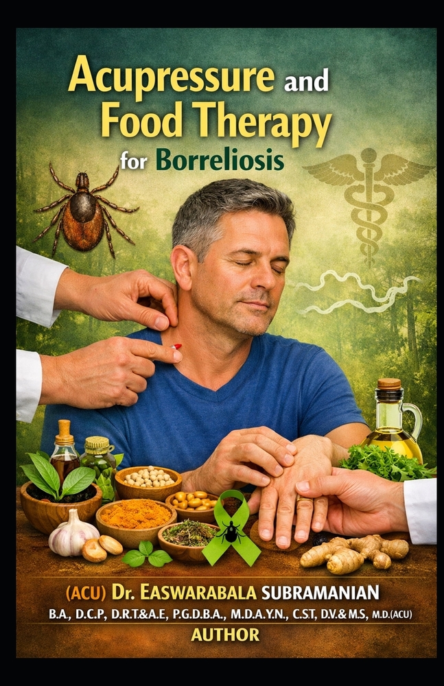 Acupressure and Food Therapy for Lyme disease (borreliosis): Lyme disease (borreliosis) cover