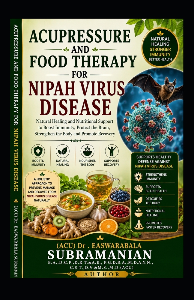 Acupressure and Food Therapy for Nipah virus disease: Nipah virus disease cover