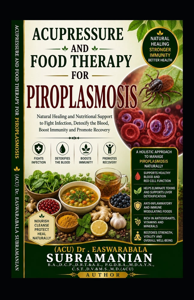 Acupressure and Food Therapy for Piroplasmosis: Piroplasmosis cover