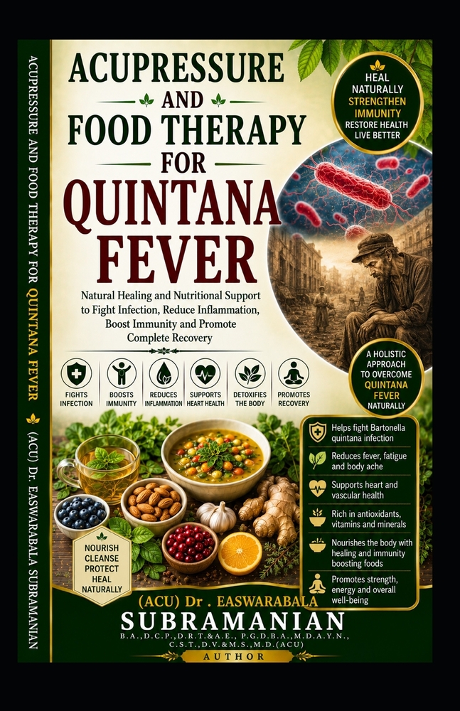 Acupressure and Food Therapy for Quintana fever: Quintana fever cover