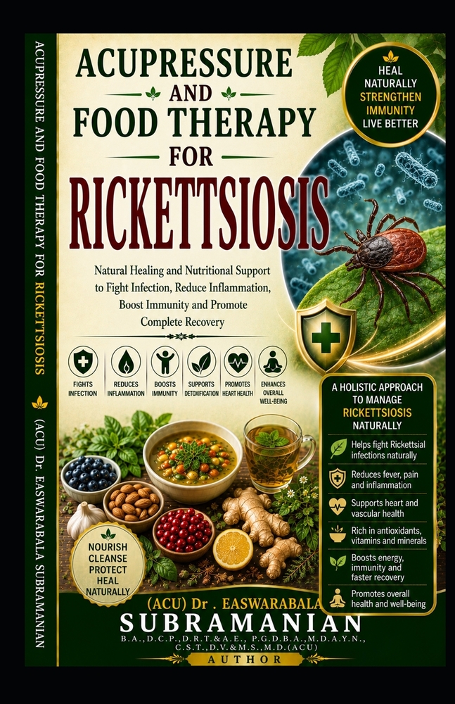 Acupressure and Food Therapy for Rickettsiosis: Rickettsiosis cover