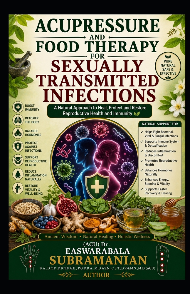 Acupressure and Food Therapy for Sexually transmitted infections: Sexually transmitted infections cover