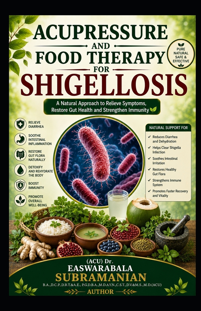 Acupressure and Food Therapy for Shigellosis: Shigellosis cover