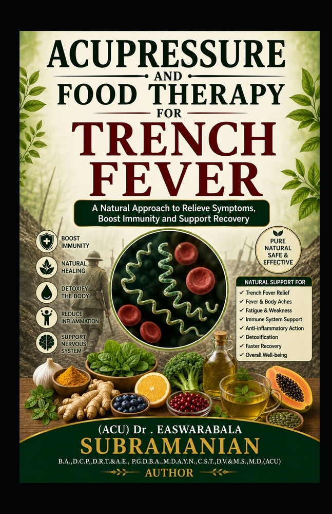 Acupressure and Food Therapy for Trench fever: Trench fever cover