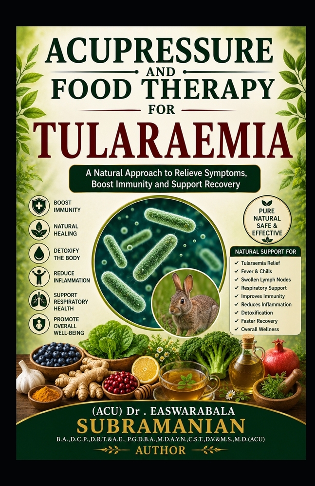 Acupressure and Food Therapy for Tularaemia: Tularaemia cover