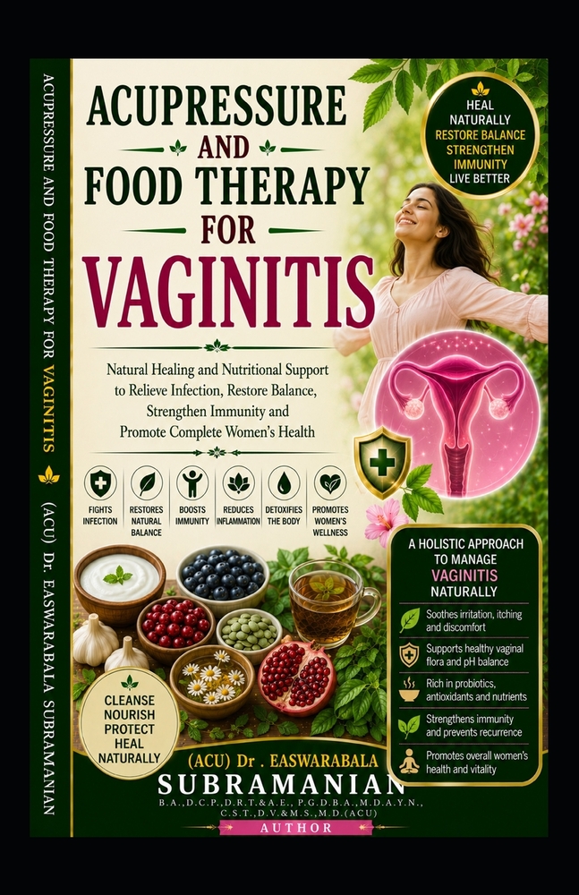 Acupressure and Food Therapy for Vaginitis: Vaginitis cover