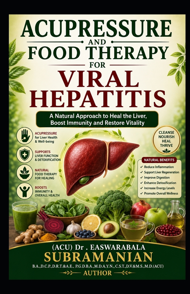 Acupressure and Food Therapy for Viral hepatitis: Viral hepatitis cover