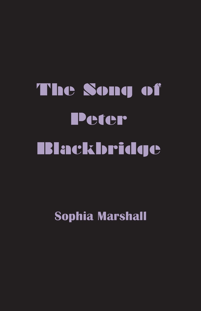 The Song of Peter Blackbridge cover
