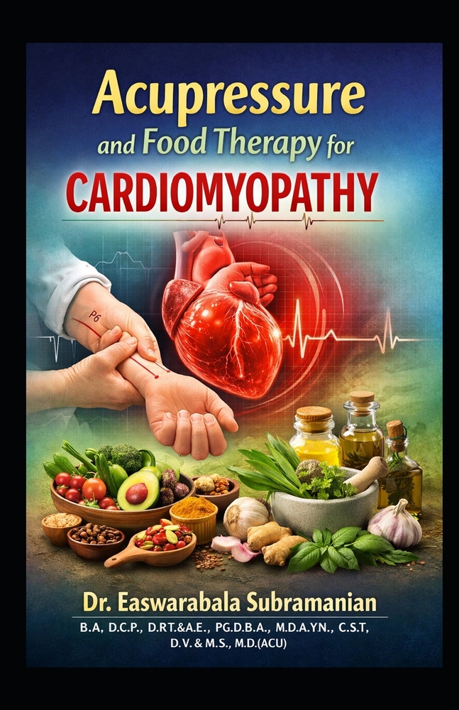 Acupressure and Food Therapy for Cardiomyopathy: Cardiomyopathy cover