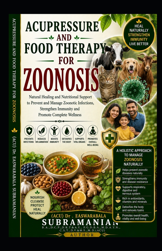 Acupressure and Food Therapy for Zoonosis: Zoonosis cover
