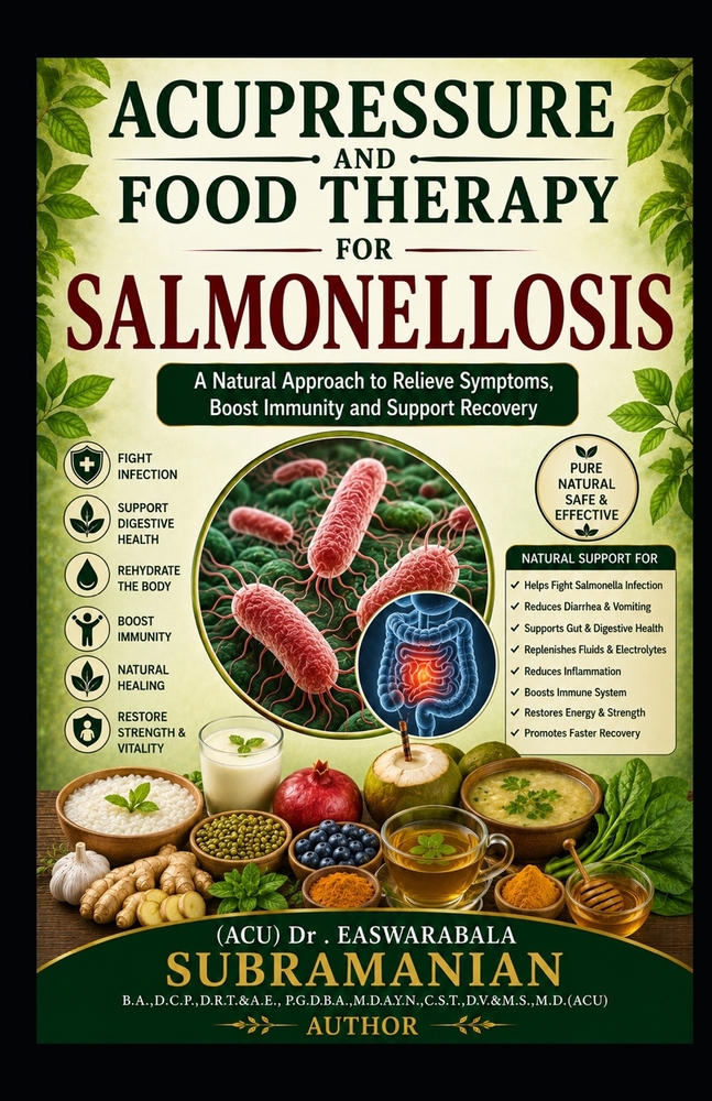 Acupressure and Food Therapy for Salmonellosis: Salmonellosis cover