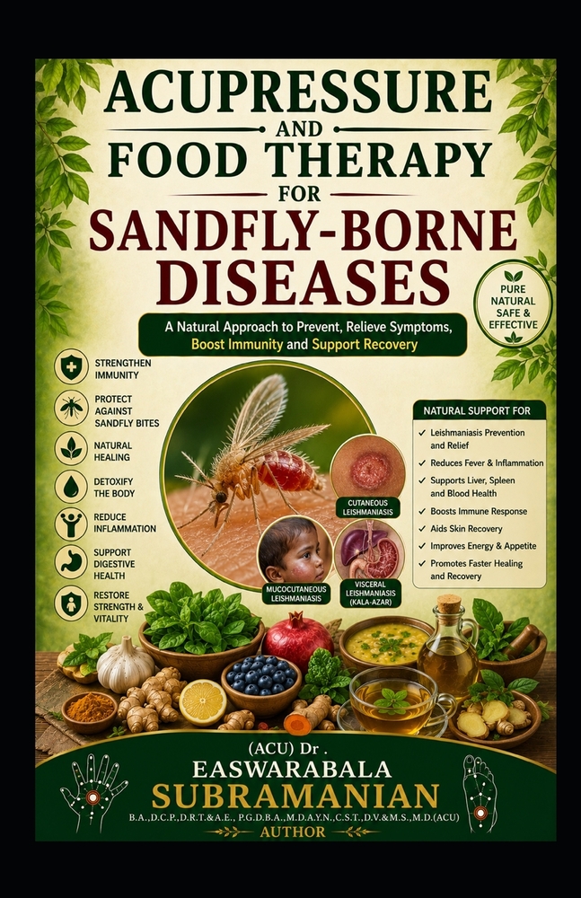 Acupressure and Food Therapy for Sandfly-borne diseases: Sandfly-borne diseases cover