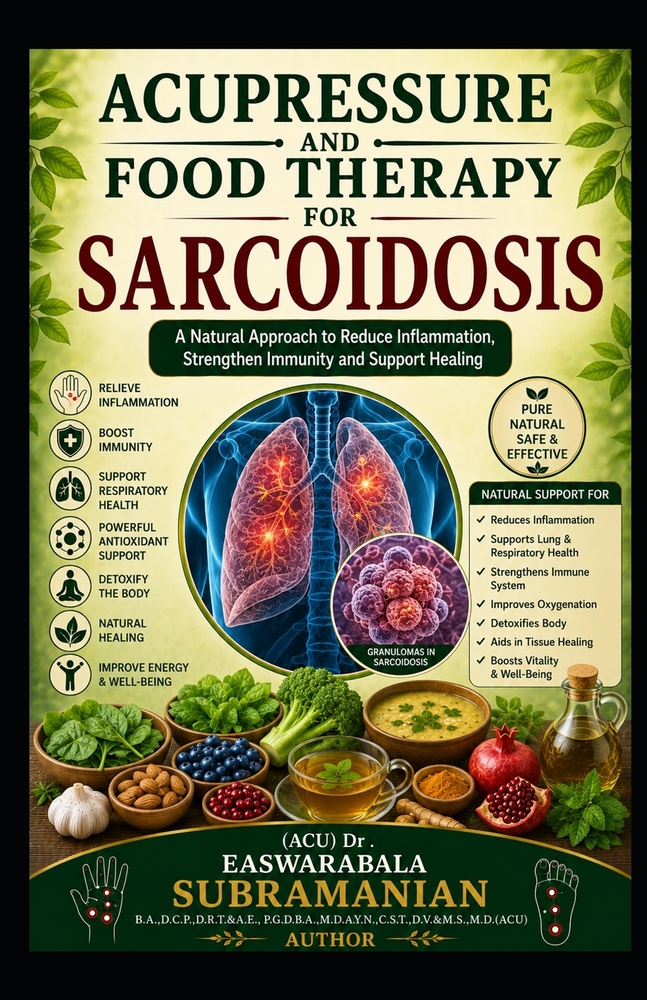 Acupressure and Food Therapy for Sarcoidosis: Sarcoidosis cover