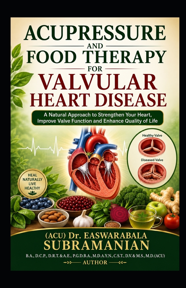 Acupressure and Food Therapy for Valvular heart disease: Valvular heart disease cover