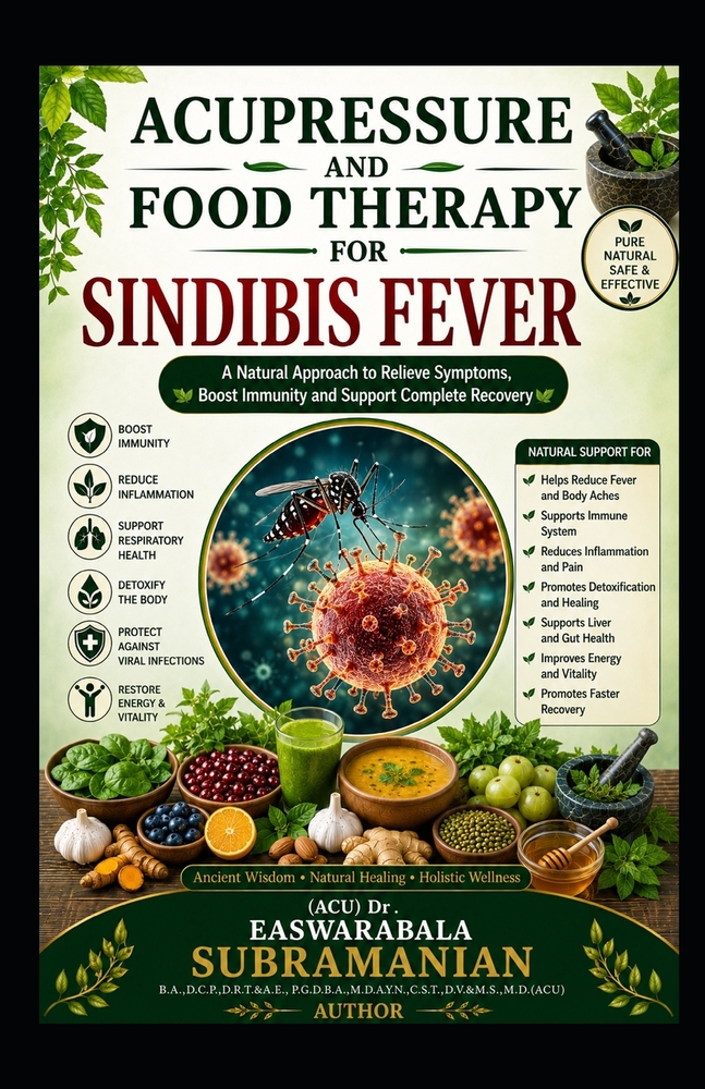 Acupressure and Food Therapy for Sindbis fever: Sindbis fever cover