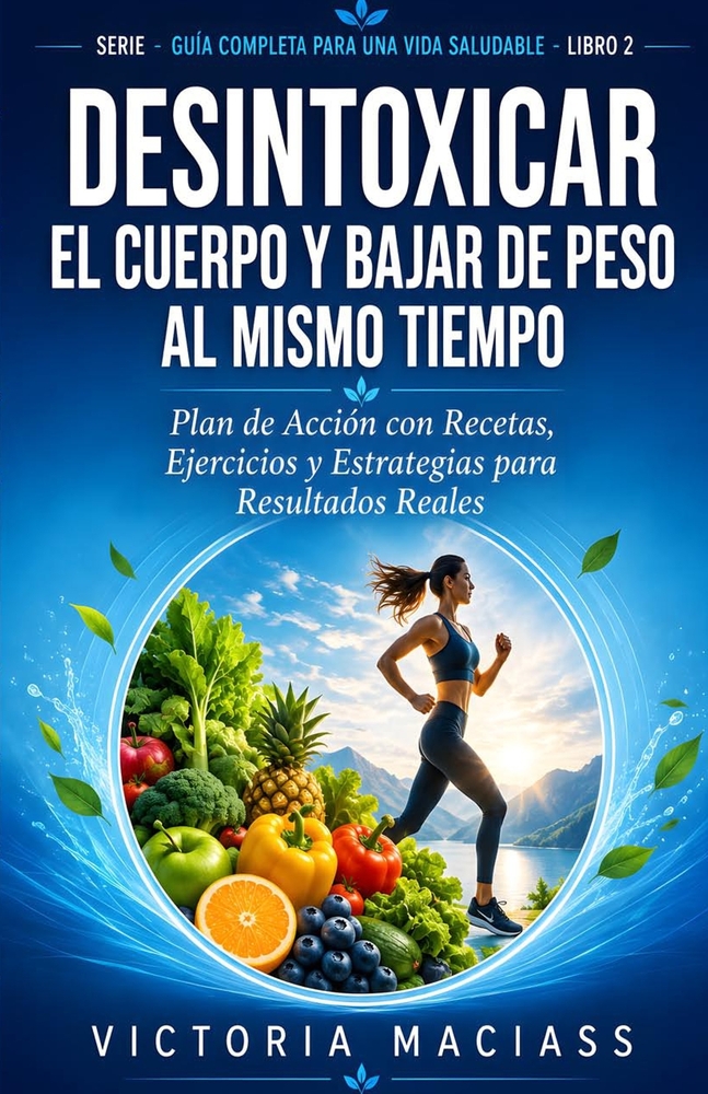 Desintoxicar el cuerpo y bajar de peso al mismo tiempo: Un enfoque integral para tener una salud óptima y comenzar un nuevo estilo de vida cover