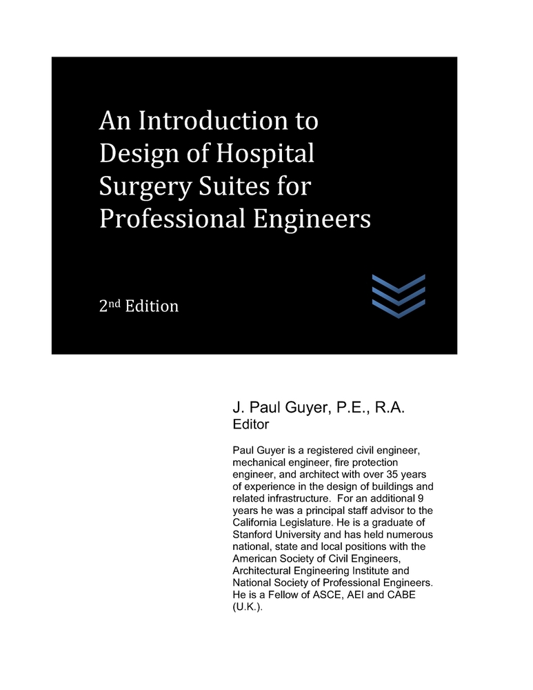 An Introduction to Design of Hospital Surgery Suites for Professional Engineers cover