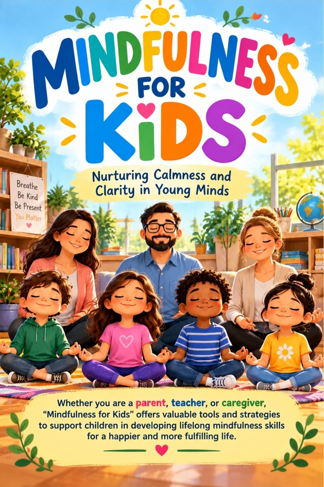 Mindfulness for Kids: Nurturing Calmness and Clarity in Kids cover