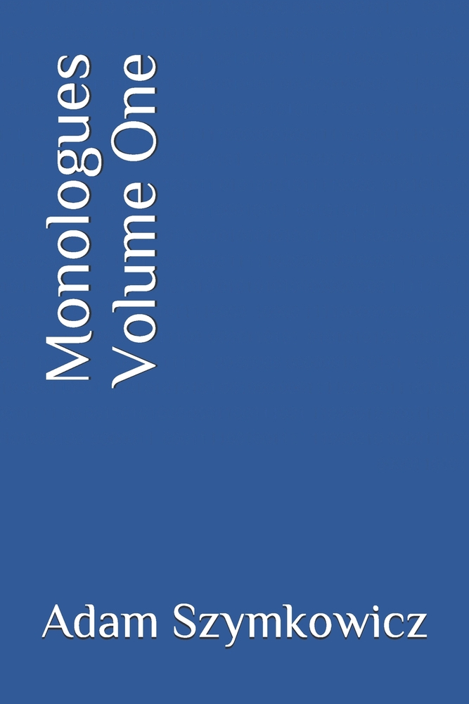 Monologues Volume One cover