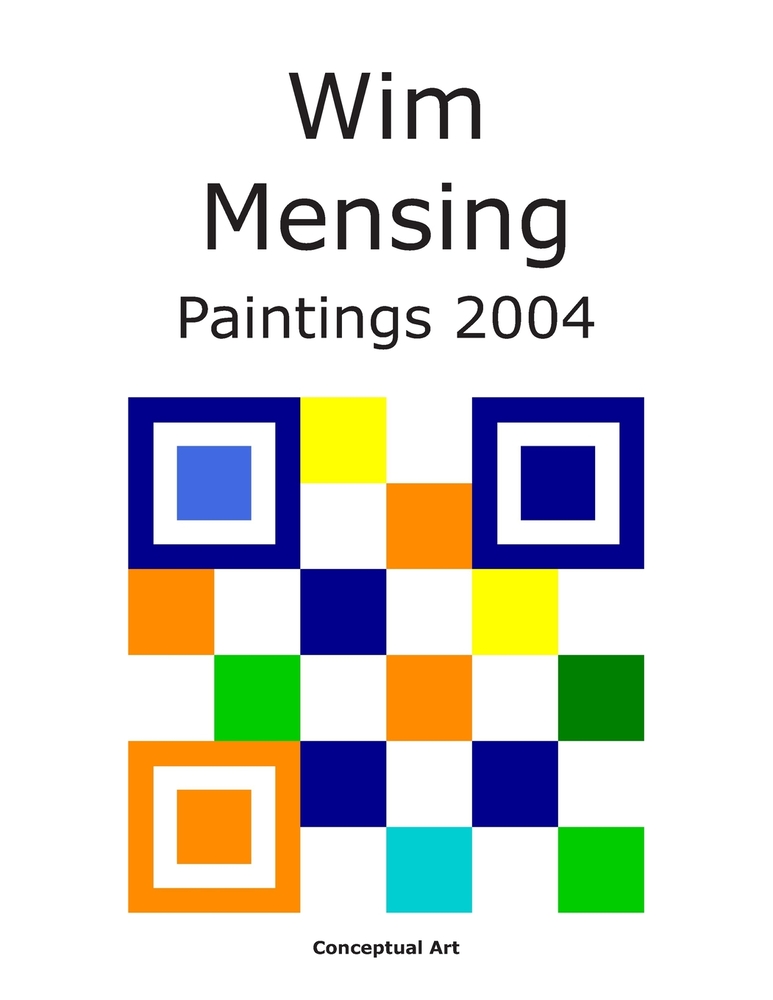 Wim Mensing Paintings 2004 cover