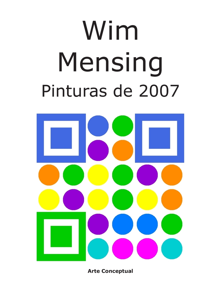 Wim Mensing Paintings 2007 cover
