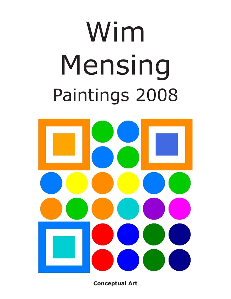 Wim Mensing Paintings 2008 cover