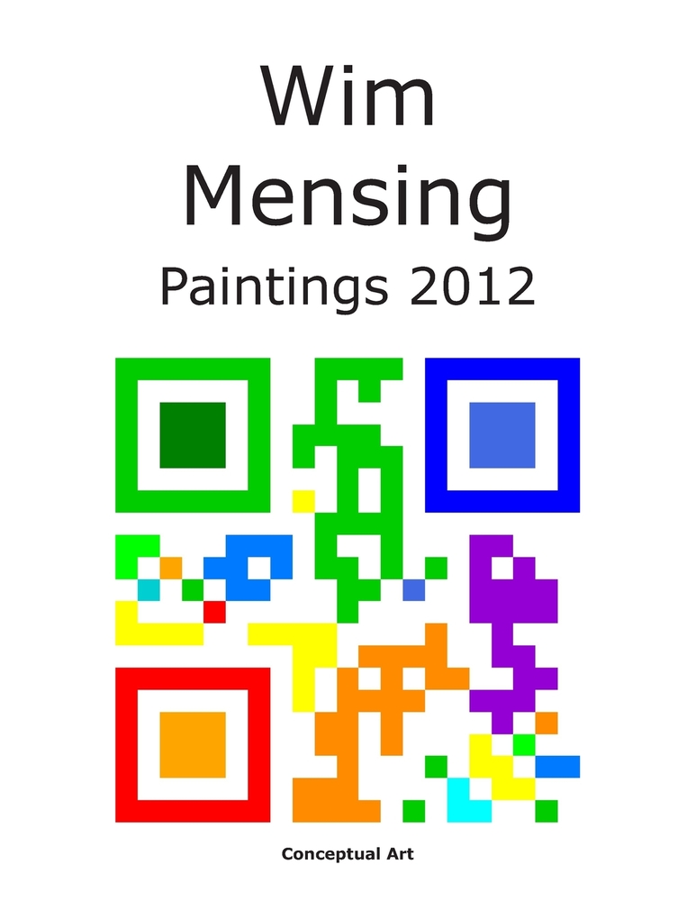 Wim Mensing Paintings 2012 cover
