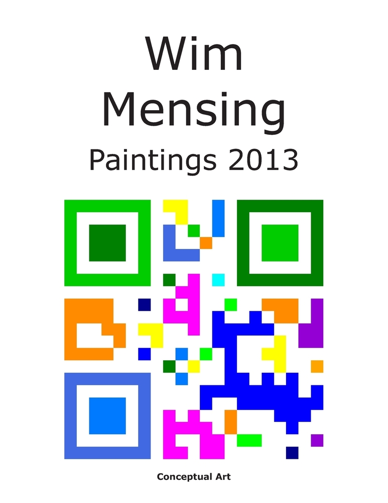 Wim Mensing Paintings 2013 cover