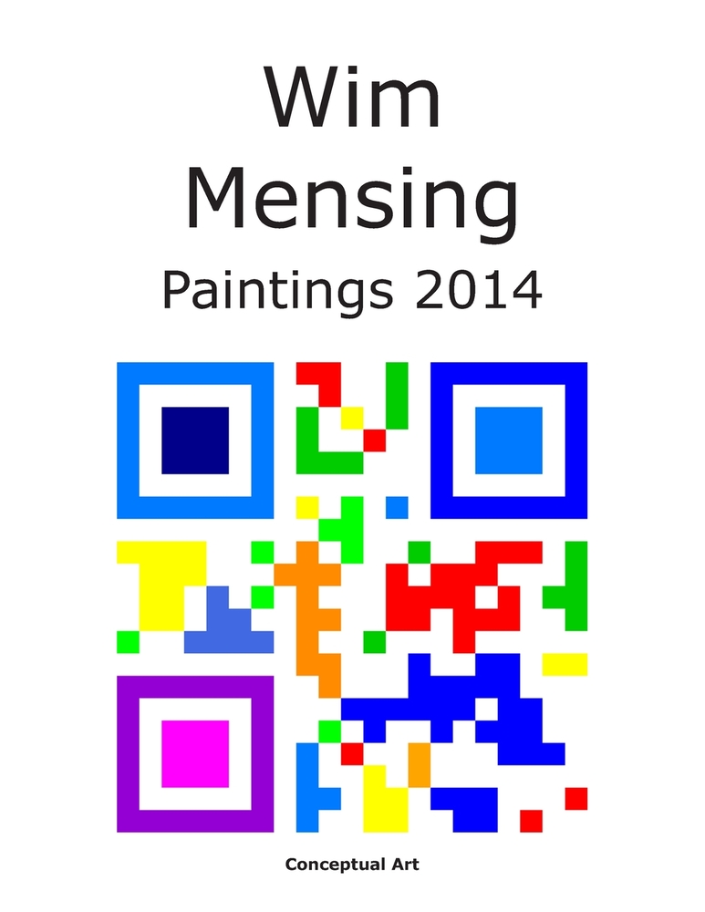Wim Mensing Paintings 2014 cover