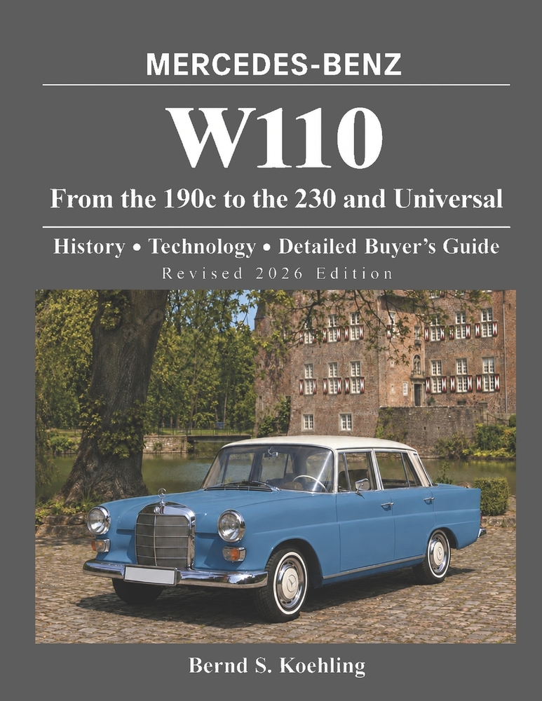 Mercedes-Benz, The W110 Fintail: From the 190c to the 230 and IMA Universal Mercedes-Benz cover